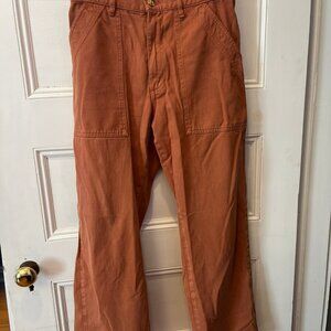 Big Bud Press work pants burnt terracotta